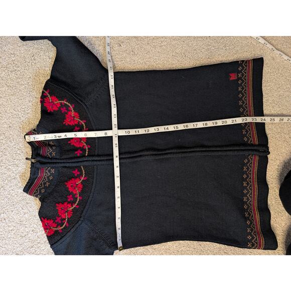 Vintage Wool Embroidered Cardigan - Picture 3 of 6